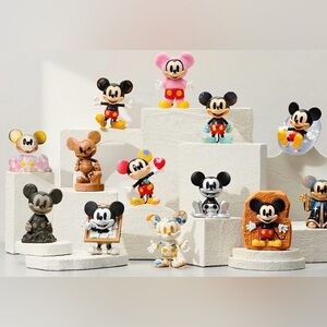 POP MART Disney Mickey Mouse Blind Boxes - Get the one you want!